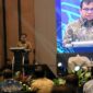 Wamenkomdigi Nezar Patria saat memberikan sambutan dalam Focus Group Discussion (FGD) bersama pelaku industri dan akademisi di Marriott Hotel Harbour Bay, Batam, pada Kamis (10/7/2025). Foto: Humas Kemkomdigi