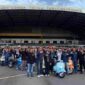 Sekitar 250 pecinta Vespa dari berbagai daerah di Indonesia hingga mancanegara memeriahkan Sunset Scooter Parade 2025, Sabtu (5/7). Foto: INIKEPRI.COM