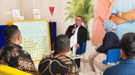 Fary Francis melangsungkan kunjungan perdananya sebagai Komisaris Utama ke Kantor PT Taspen (Persero) cabang Batam dan Tanjungpinang pada Selasa (1/7/2025). Foto: INIKEPRI.COM/BP Batam 