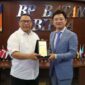 Deputi Bidang Investasi dan Pengusahaan BP Batam, Fary Francis menerima kunjungan Calon Investor dari Korea Selatan, Kim Junghyeon pada Selasa (8/7/2025) di Marketing Centre BP Batam. Foto: INIKEPRI.COM/BP Batam 