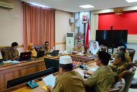 rapat koordinasi persiapan penilaian Geopark Nasional Natuna yang berlangsung diruang rapat Bupati Natuna. Foto: INIKEPRI.COM/NatunaKab 