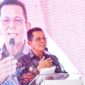 Gubernur Kepri Ansar Ahmad memberikan kata sambutan dalam peresmian pabrik PT Solder Tin Andalan Indonesia, Kamis (10/7/2025). Foto: Biro Adpim Kepri