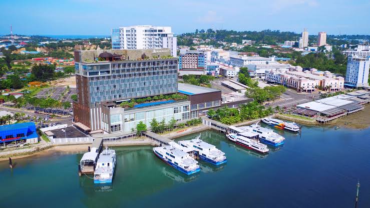 Pelabuhan Internasional Harbourbay. Foto: Istimewa