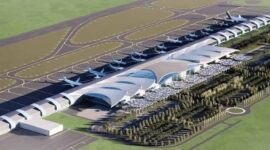 Desain terminal 2 Bandara Hang Nadim. Foto: Istimewa 