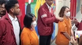 2 tersangka pelaku penganiayaan kepada ART. Foto: INIKEPRI.COM