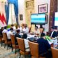 Presiden Prabowo Subianto memimpin rapat terbatas (ratas) mengenai perekonomian nasional bersama jajaran menteri Kabinet Merah Putih di Istana Merdeka, Jakarta, Senin (25/8/2025). Foto: INIKEPRI.COM/SETPRES 