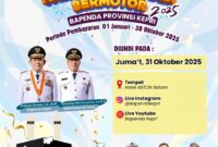 Flyer gebyar pajak kendaraan. Foto: KepriProv 