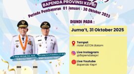 Flyer gebyar pajak kendaraan. Foto: KepriProv 