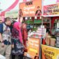 Ketua TP PKK sekaligus Ketua Dekranasda Kota Batam, Hj. Erlita Sari Amsakar, mengapresiasi pelaksanaan Bazar UMKM bertajuk Batam Night Market yang digelar di kawasan Harbour Bay Downtown, Kamis (31/7/2025). Foto: INIKEPRI.COM