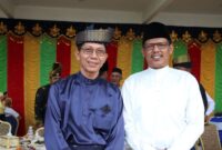 Wali Kota Batam sekaligus Ex Officio Kepala BP Batam Amsakar Achmad bersama Ketua DPRD Kota Batam Muhammad Kamaluddin. Foto: INIKEPRI.COM