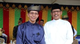 Wali Kota Batam sekaligus Ex Officio Kepala BP Batam Amsakar Achmad bersama Ketua DPRD Kota Batam Muhammad Kamaluddin. Foto: INIKEPRI.COM