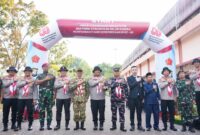 Kirab Kebangsaan Merah Putih digelar, Minggu (10/8/2025), menandai dimulainya rangkaian peringatan HUT ke-80 Kemerdekaan Republik Indonesia. Foto: INIKEPRI.COM