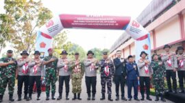 Kirab Kebangsaan Merah Putih digelar, Minggu (10/8/2025), menandai dimulainya rangkaian peringatan HUT ke-80 Kemerdekaan Republik Indonesia. Foto: INIKEPRI.COM