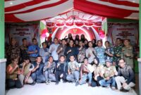 Wali Kota Batam Amsakar Achmad hadir di malam puncak perayaan HUT ke-80 Kemerdekaan Republik Indonesia di Kota Batam, Minggu (24/8/2025). Foto: INIKEPRI.COM
