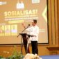 Wali Kota Batam, Amsakar Achmad, membuka secara langsung Sosialisasi Optimalisasi Pendapatan Asli Daerah (PAD) dari sektor opsen Pajak Kendaraan Bermotor (PKB) dan opsen Bea Balik Nama Kendaraan Bermotor (BBNKB). Foto: INIKEPRI.COM
