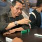 Wali Kota Batam Amsakar Achmad hadir di Final Tournament Catur dan Domino tingkat Kecamatan Sagulung yang digelar di Champion Billiard & Café, Sei Langkai, Senin (25/8/2025) malam. Foto: INIKEPRI.COM
