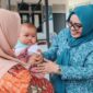 Erlita dalam kegiatan Gerakan Posyandu Aktif Bersama Ketua Tim Pembina Posyandu dan Dinkes Kota Batam di RW 35 Kecamatan Batam Kota, Selasa (26/8/2025). Foto: INIKEPRI.COM