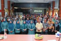 Erlita Sari dalam kegiatan Sosialisasi Pilah Sampah dari Rumah yang digelar bersama Dinas Lingkungan Hidup (DLH) Kota Batam di Aula Dinas Pendidikan Kota Batam, Kamis (28/8/2025). Foto: INIKEPRI.COM