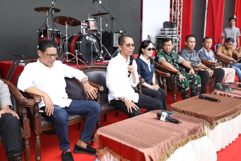 Forkopimda Batam saat jumpa pers. Foto: INIKEPRI.COM
