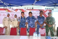 Lanud Raden Sadjad Gelar Layanan Medis Gratis di Pulau Terluar Natuna. Foto: INIKEPRI.COM