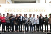 Kepala BP Batam yang diwakilkan oleh Anggota/Deputi Bidang Pelayanan Umum BP Batam, Ariastuty Sirait menghadiri seremoni Pembukaan 8th Indonesia Marine & Offshore Expo (IMOX) 2025, Rabu (6/8/2025). Foto: INIKEPRI.COM/BP Batam