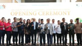 Kepala BP Batam yang diwakilkan oleh Anggota/Deputi Bidang Pelayanan Umum BP Batam, Ariastuty Sirait menghadiri seremoni Pembukaan 8th Indonesia Marine & Offshore Expo (IMOX) 2025, Rabu (6/8/2025). Foto: INIKEPRI.COM/BP Batam 