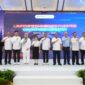 Kepala BP Batam Amsakar Achmad dan Wakil Kepala BP Batam Li Claudia Chandra saat launching dashboard investasi. Foto: INIKEPRI.COM/BP Batam 