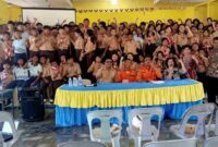 Badan Penanggulangan Bencana Daerah (BPBD) Kota Tanjungpinang menggelar Sosialisasi Komunikasi, Informasi, dan Edukasi (KIE) Penanggulangan Bencana di delapan Sekolah Menengah Pertama (SMP) sepanjang Agustus 2025. Foto: INIKEPRI.COM
