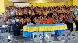 Badan Penanggulangan Bencana Daerah (BPBD) Kota Tanjungpinang menggelar Sosialisasi Komunikasi, Informasi, dan Edukasi (KIE) Penanggulangan Bencana di delapan Sekolah Menengah Pertama (SMP) sepanjang Agustus 2025. Foto: INIKEPRI.COM
