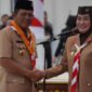 Gubernur Kepulauan Riau, H. Ansar Ahmad, secara resmi melantik Cen Sui Lan dan Pengurus Majelis Pembimbing Cabang (MABICAB) Gerakan Pramuka Kabupaten Natuna Masa Bakti 2025–2030.  Foto: INIKEPRI.COM