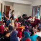Bidan Linda Hutagalung memperkenalkan 4Life. Foto: INIKEPRI.COM