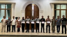 Pemerintah Kabupaten Natuna menggelar Malam Ramah Tamah bersama Pasukan Pengibar Bendera Pusaka (Paskibraka), para pelatih, tim medis, panitia, hingga seluruh pihak yang terlibat dalam suksesnya peringatan HUT ke-80 Kemerdekaan Republik Indonesia. Foto: INIKEPRI.COM/NatunaKab 