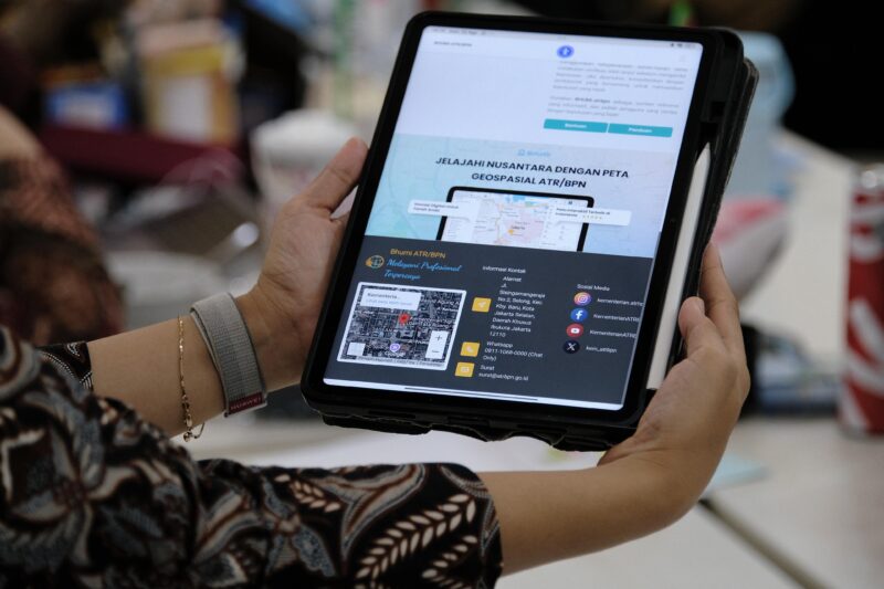 Aplikasi Bhumi. Foto: Istimewa 