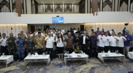 Badan Pengusahaan Batam menggelar acara Konsultasi Publik Rancangan Perubahan PP Nomor 46 Tahun 2007 tentang Kawasan Perdagangan Bebas dan Pelabuhan Bebas Batam di Ruang Balairungsari pada Selasa siang (26/8/2025). Foto: INIKEPRI.COM
