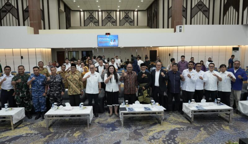 Badan Pengusahaan Batam menggelar acara Konsultasi Publik Rancangan Perubahan PP Nomor 46 Tahun 2007 tentang Kawasan Perdagangan Bebas dan Pelabuhan Bebas Batam di Ruang Balairungsari pada Selasa siang (26/8/2025). Foto: INIKEPRI.COM