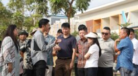 Badan Pengusahaan Batam (BP Batam) meninjau lima titik rawan banjir di Kota Batam sebagai upaya pengendalian dan pencegahan banjir, pada Jumat (29/8/2025). Foto: INIKEPRI.COM/BP Batam 