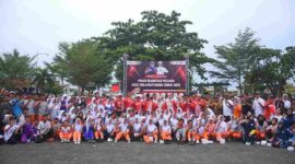 Pemerintah Kota (Pemko) Tanjungpinang secara resmi membuka Pekan Olahraga Pelajar Kota (POPKOT) Tanjungpinang Tahun 2025. Foto: INIKEPRI.COM