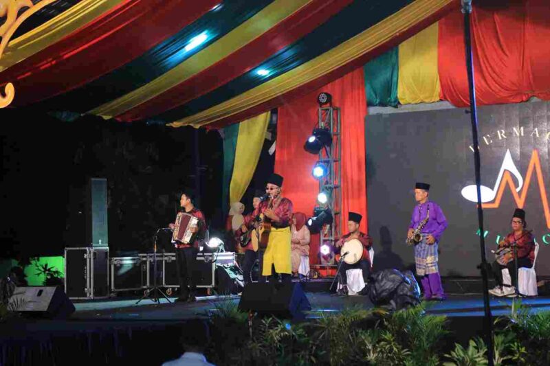 Balai Pelestarian Kebudayaan (BPK) Wilayah IV Riau-Kepri resmi menutup rangkaian Pekan Budaya Melayu Nusantara di Lapangan Pamedan Ahmad Yani, Tanjungpinang, Jumat (22/8/2025) malam. Foto: INIKEPRI.COM