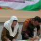 Pemerintah Kabupaten Natuna dan PT Bank Riau Kepri Syariah (Perseroda) secara resmi menandatangani kesepakatan bersama. Foto: INIKEPRI.COM