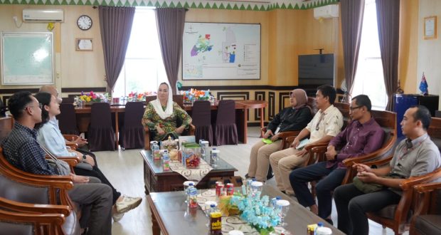 Tim BRIN melakukan kunjungan langsung ke Kantor Bupati Natuna di Bukit Arai, Kamis (21/8/2025). Foto: INIKEPRI.COM/NatunaKab 