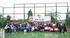 Kedeputian VI Bidang Pelayanan Umum BP Batam sukses menggelar Final Fun Game Volley Ball di Lapangan Voli Waduk Muka Kuning, Minggu, (24/8/2025). Foto: INIKEPRI.COM/BP Batam 