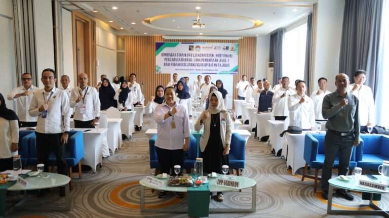 BP Batam melalui Biro Sumber Daya Manusia menyelenggarakan kegiatan Bimbingan Teknis (Bimtek) Uji Kompetensi/Sertifikasi Pengadaan Barang/Jasa Pemerintah Level 1 bagi pegawai di lingkungan BP Batam Tahun Anggaran 2025. Foto: INIKEPRI.COM/BP Batam 