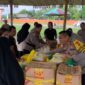 Kepolisian Resor Natuna melalui Polsek Bunguran Timur dan Polsek Bunguran Barat kembali menunjukkan kepeduliannya terhadap masyarakat dengan menggelar Gerakan Pangan Murah di beberapa titik wilayah, Sabtu (30/8/2025). Foto: INIKEPRI.COM