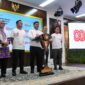 Wakil Menteri Sekretaris Negara (Wamensesneg) Juri Ardiantoro secara resmi meluncurkan rangkaian kegiatan Bulan Kemerdekaan Republik Indonesia ke-80 tahun 2025. Foto: ANTARA