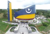 Masjid Tanjak, salah satu ikon Kota Batam. Foto: Istimewa