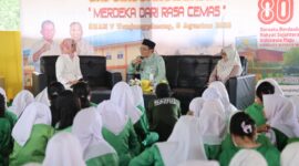 Kegiatan EHD Singgah Sekolah digelar RSJKO Engku Haji Daud di SMAN 7 Tanjungpinang beberapa waktu lalu. Foto: INIKEPRI.COM