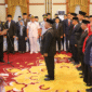 Gubernur Kepulauan Riau Ansar Ahmad mengukuhkan Mudzakir sebagai Kepala Perwakilan BPK Kepri yang baru, Jumat (15/8/2025). Pengukuhan dilangsungkan di Gedung Daerah, Tanjungpinang. Foto: INIKEPRI.COM/KepriProv 