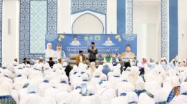 Perayaan Maulid Nabi Muhammad SAW di Masjid Agung. Foto: INIKEPRI.COM