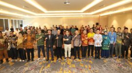 kegiatan Penguatan Kelembagaan Pengawas Pemilihan Umum bersama mitra kerja Bawaslu dengan tema “Rekonstruksi Hukum Pemilu dalam Skema Pemilu Terpisah: Tantangan Penegakan Hukum dan Peran Strategis Bawaslu” di Harris Resort Barelang, Sabtu (6/9/2025). Foto: INIKEPRI.COM/Media Center Batam 