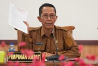 Amsakar Achmad saat Rapat Dengar Pendapat (RDP) bersama Komisi III DPRD Batam, Senin (8/9/2025). Foto: INIKEPRI.COM